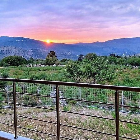 Stone Villa Halepa With Panoramic View. Neon Khorion  外观 照片