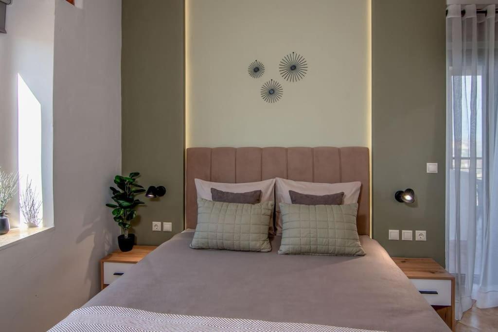 Stone Villa Halepa With Panoramic View. Neon Khorion  外观 照片