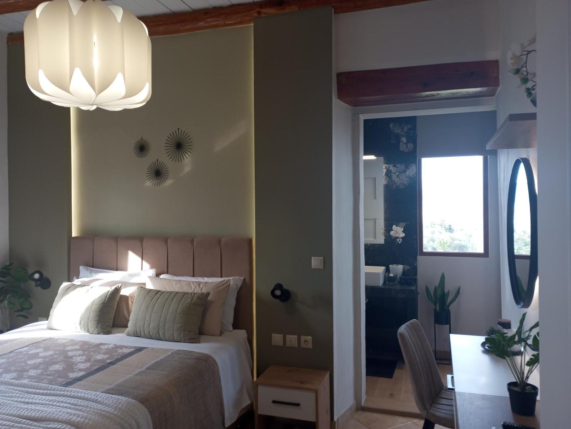 Stone Villa Halepa With Panoramic View. Neon Khorion  外观 照片